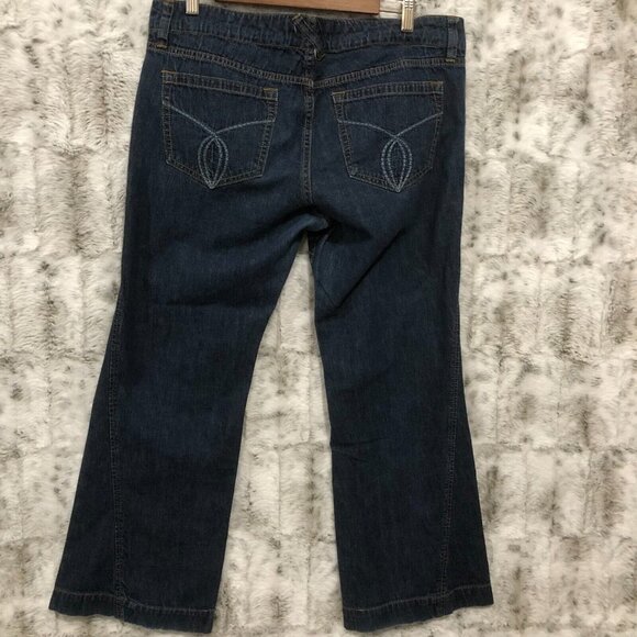 Old Navy Jeans Mid Rise Flare Jeans Womens 12 - Picture 2 of 11